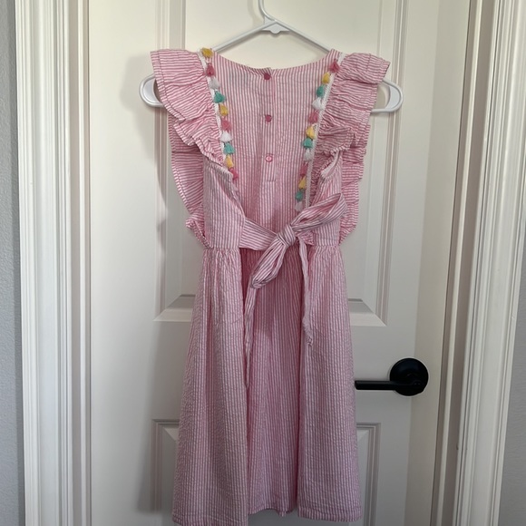 Crown and Ivy pink seersucker dress - Picture 3 of 3